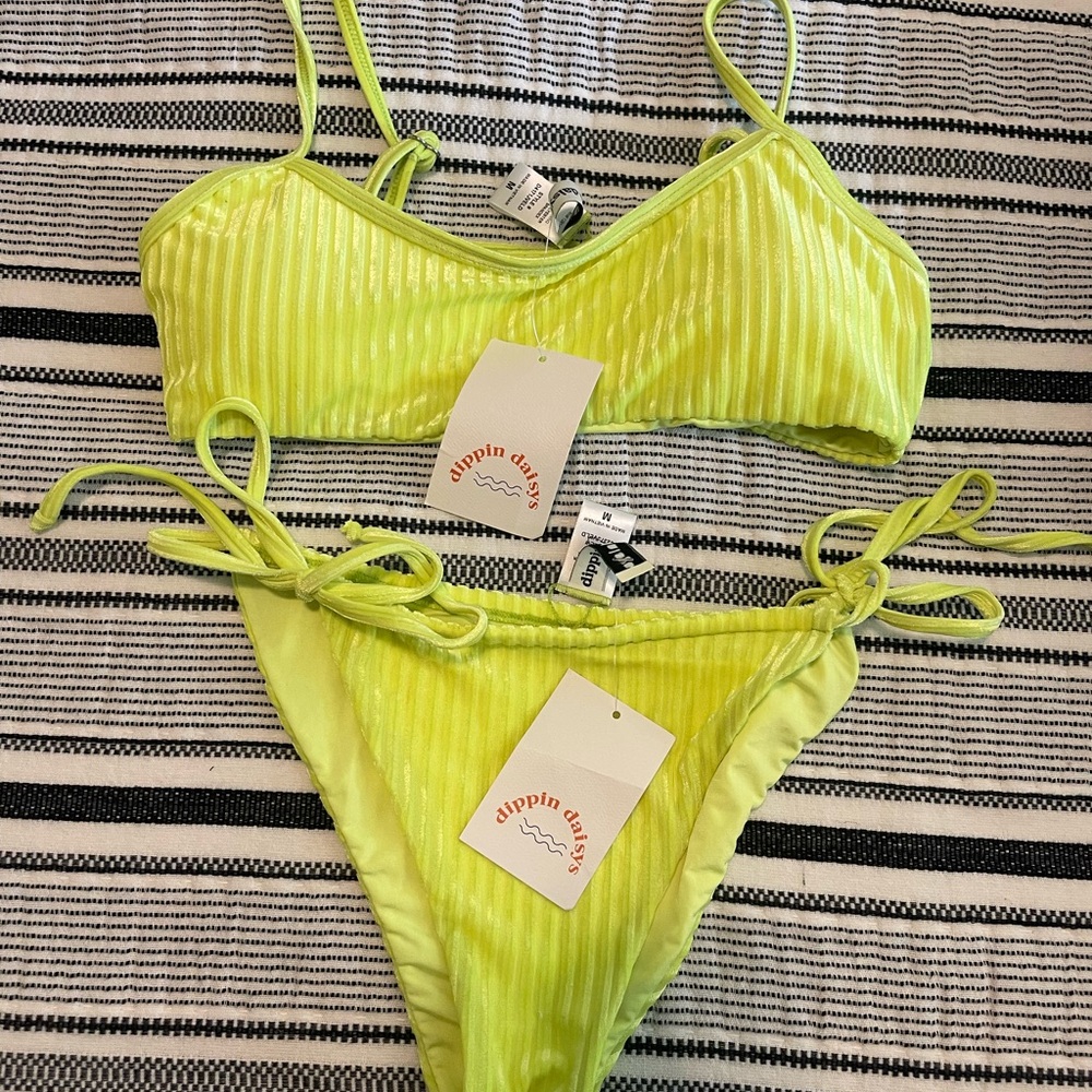Dippin' Daisy's Lime Bikini Set